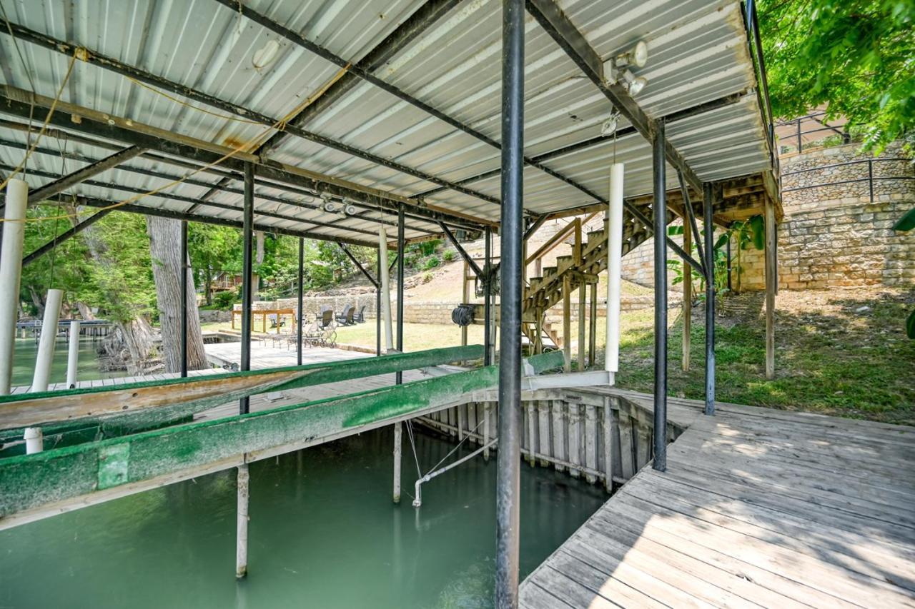 Luxury Lakefront Oasis With Boat Dock-Firepit McQueeney Exterior photo